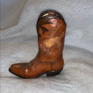 Cowboy Boot Toothpick Holder (or for 1 or 2 pens)